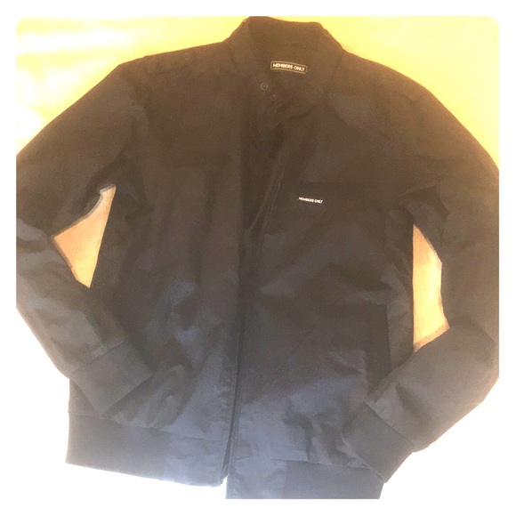 Classic Black Members Only Jacket - Picture 1 of 1